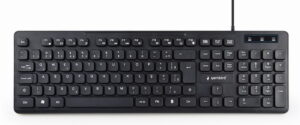 Multimedia toetsenbord zwart USB DE Layout