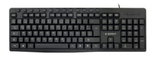 Multimedia toetsenbord zwart USB DE Layout