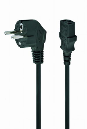Netsnoer (C13) VDE 10 meter Zwart