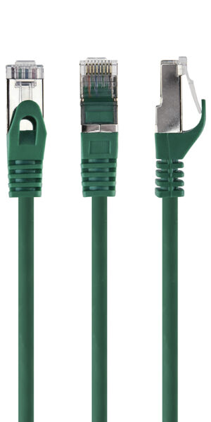 S/FTP Cat6A patchkabel LSZH, 20 m, groen