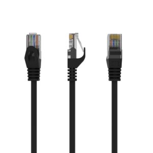 UTP Cat6 patchkabel, 5 m, zwart