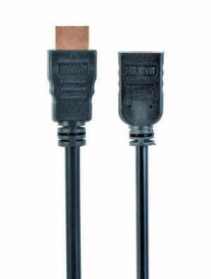 HDMI verlengkabel 1,8 meter – High Speed met Ethernet – 4K – Verguld