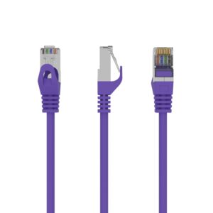 FTP Cat6 patchkabel 0.5 meter paars – afgeschermde LAN netwerkkabel | Gembird