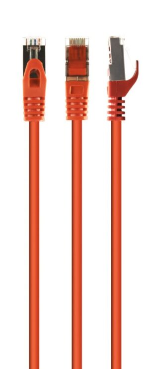S/FTP Cat6A patchkabel LSZH, 5 m, oranje
