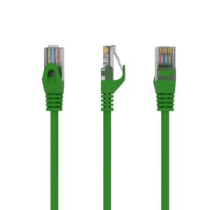 UTP Cat6 patchkabel, 3m, groen